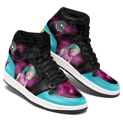 Bulma Sneakers Custom Dragon Ball Anime Shoes Mix Galaxy