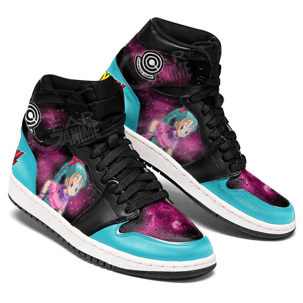 Bulma Sneakers Custom Dragon Ball Anime Shoes Mix Galaxy