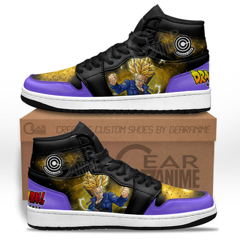 Trunks Super Saiyan Sneakers Custom Dragon Ball Anime kengät Mix Galaxy