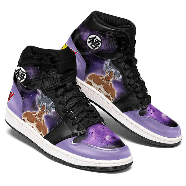 Goku Ultra Instinct Sneakers Custom Dragon Ball Anime Shoes Mix Galaxy