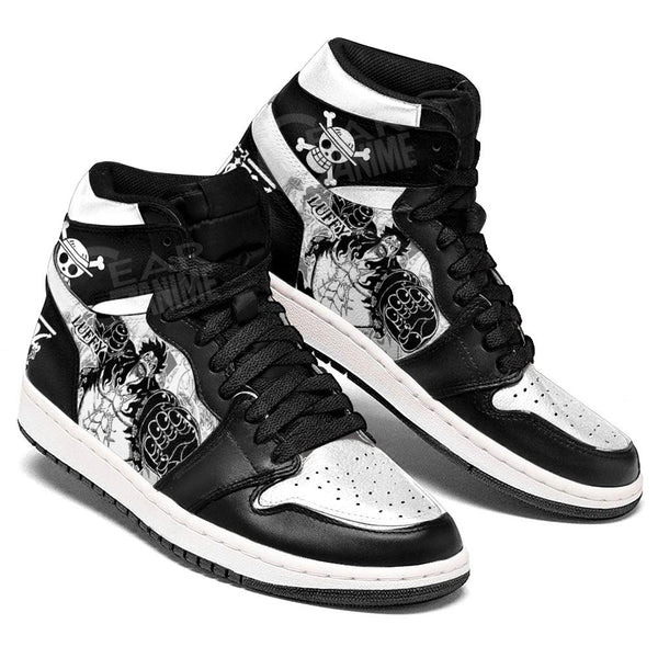 Luffy Gear 4 Sneakers Custom OP Shoes Manga Style