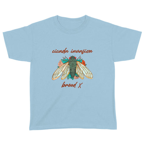 Divesart - Cicada invasion brood X - Standard Youth T-paita