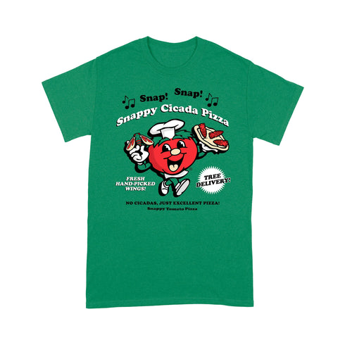 Divesart - Snappy Cicada Pizza - Snappy Tomato Pizza Cicadas 2021 - Premium T-paita