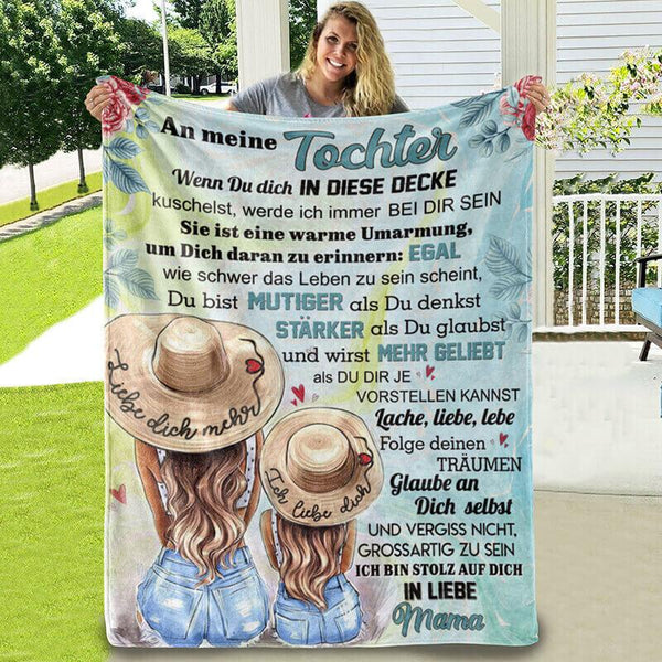 Divesart - Decke von Mutter zu Tochter - "Schönheit meiner Liebe"