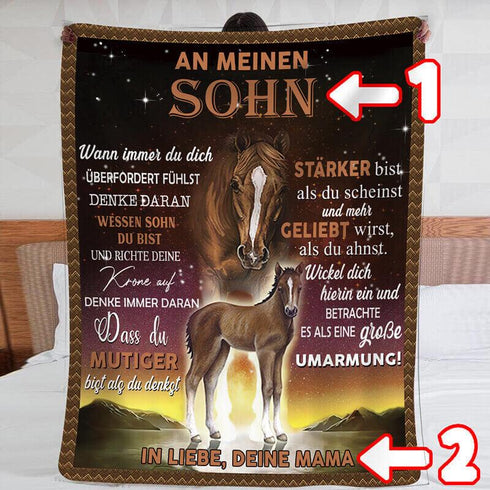 Divesart - Decke von Mutter zu Sohn - "Die Majestät des Universums"