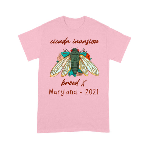 Divesart - Cicada Invasion brood X Maryland 2021 - Standard T-paita