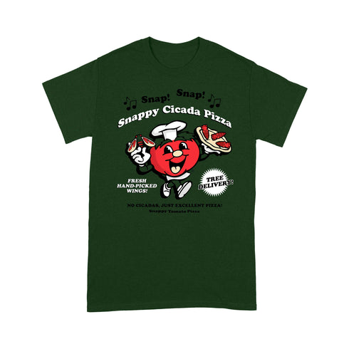 Divesart - Snappy Cicada Pizza - Snappy Tomato Pizza Cicadas 2021 - Premium T-paita