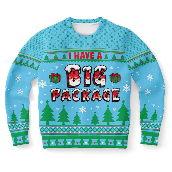 Weihnachtspullover - "I have a big package"