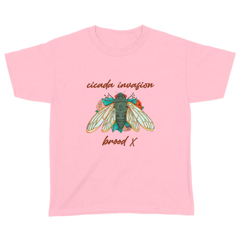 Divesart - Cicada invasion brood X - Standard Youth T-paita