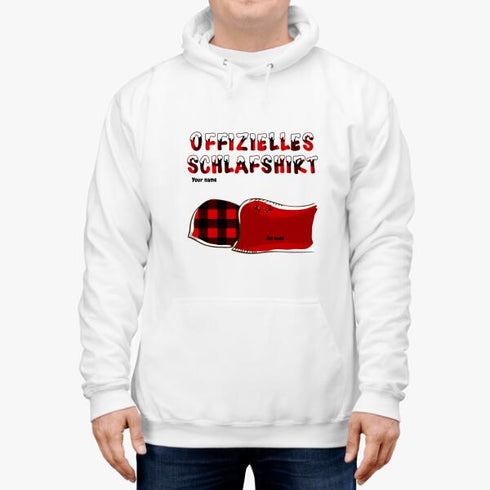 Personlig katt och hund Xmas tema Unisex T-shirt Officiell sömnskjorta - Julklapp till Pet Lover - Anpassad hoodie