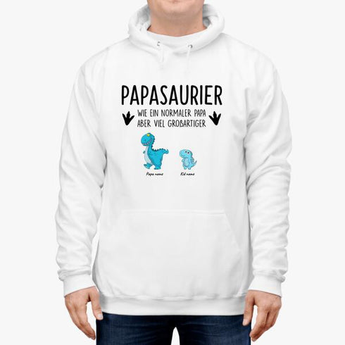 Personalisierbares Weihnachtsgeschenk - Papasaurier wie ein normaler papa aber viel großartiger