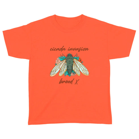 Divesart - Cicada invasion brood X - Standard Youth T-paita