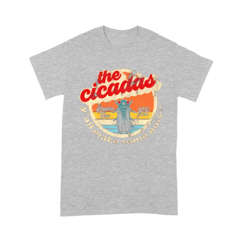 Divesart - Cicada Shirt Funny Cicada Concert T-paita Snarky Insect - Standard T-paita