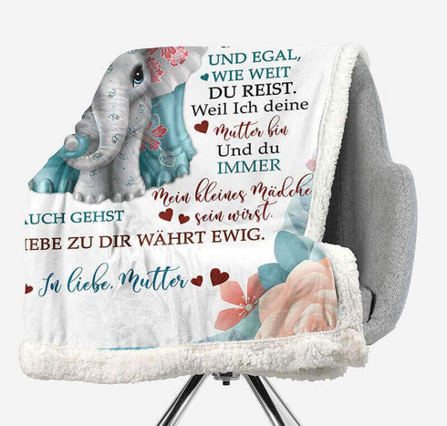 Divesart - Decke von Mutter zu Tochter - "Liebe in jedem Look"