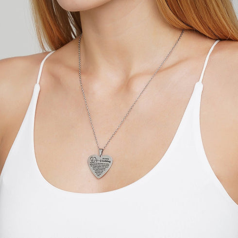 Der beste Teil von mir - Herzanhänger graviert für einen geliebten Menschen