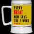 Gift For Mom Every Great Mom Says The F-word Mug