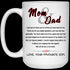 Divesart - Awesome Gift For Your Parents Thank You For Your Love Mug - Famh