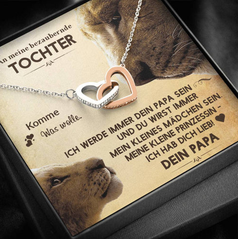 "An meine Tochter" Halskette - Lion 2