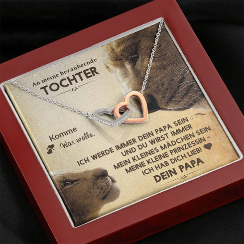 "An meine Tochter" Halskette - Lion 2