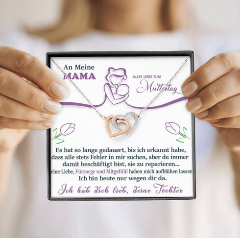 "An meine Mama" Halskette - Alles Gute zum Muttertag