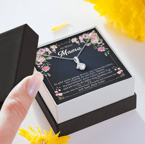 "An meine Mama" Halskette - Dankbar