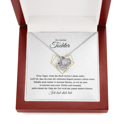 "An meine Tochter" Halskette - Schöne Kapitel