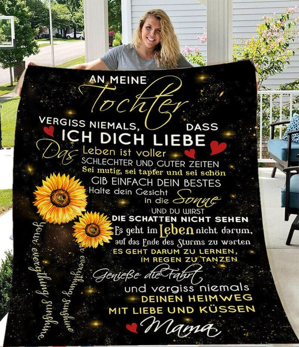 Divesart - Decke von Mutter zu Tochter - "Morgendämmerung"