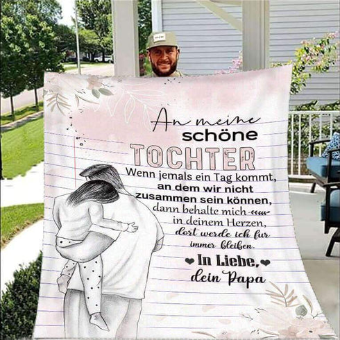 Divesart - Decke vom Vater an die Tochter - "Ein Hauch von Liebe"