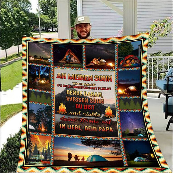 Divesart - Decke vom Vater an den Sohn - "Bergkomfort"