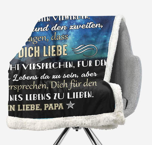 Divesart - Decke vom Vater an die Tochter - "Sternbär"