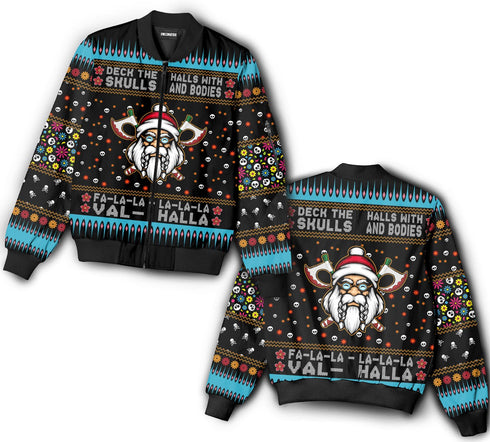 Viking merry xmas valhalla - Hoodie - HOOD05FNN310821