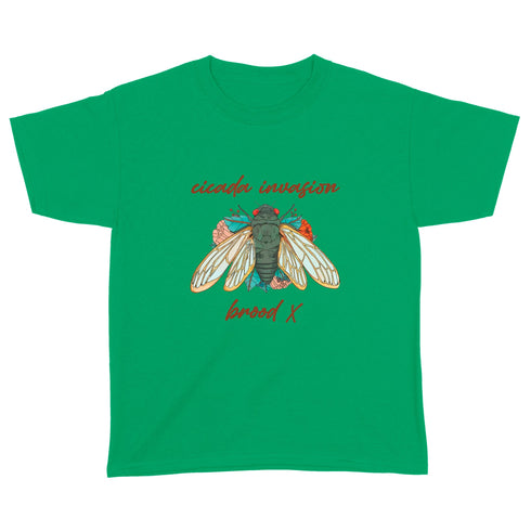 Divesart - Cicada invasion brood X - Standard Youth T-paita