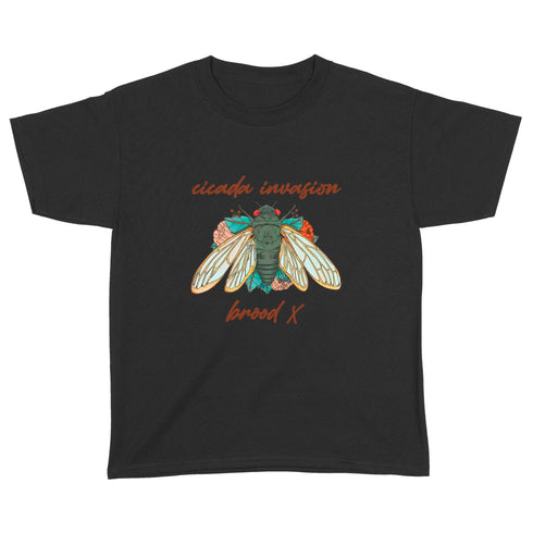Divesart - Cicada invasion brood X - Standard Youth T-paita