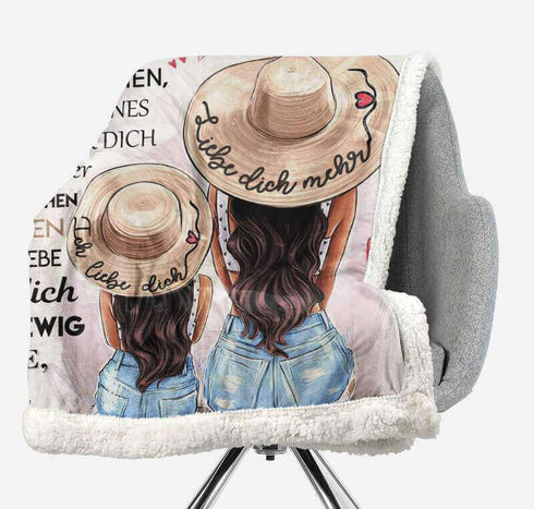 Divesart - Decke von Mutter zu Tochter - "Urlaub mit Mama"