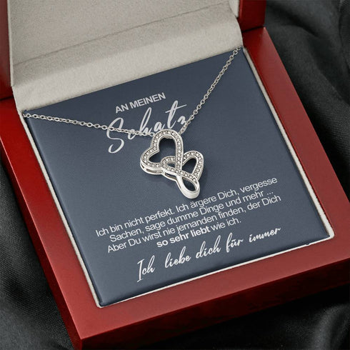 Divesart - Herzen Halskette - Für meinen Schatz