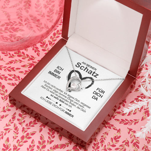 Divesart - Weißgold-Halskette - Für meinen Schatz - 2