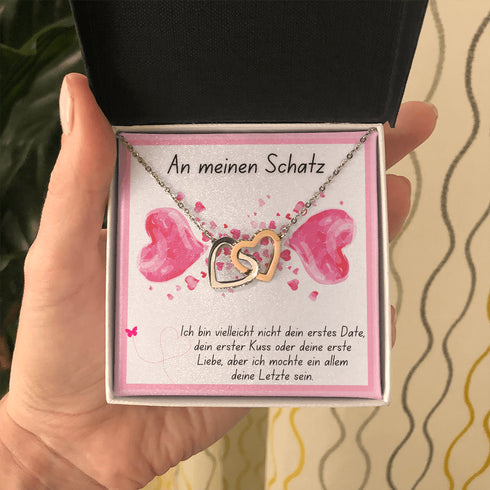 Halskette für einen geliebten Menschen - "Du bist mein Leben"