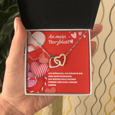 Halskette für einen geliebten Menschen - "Die Bande unserer Liebe"