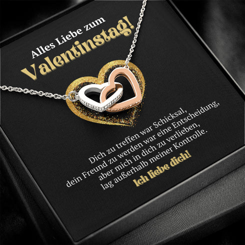 Halskette für einen geliebten Menschen - "Ich danke Ihnen für Ihre Liebe"