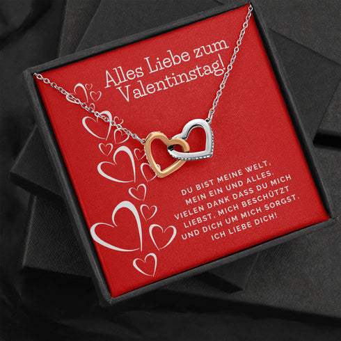 Halskette für einen geliebten Menschen - "Du bist immer in meinen Gedanken"