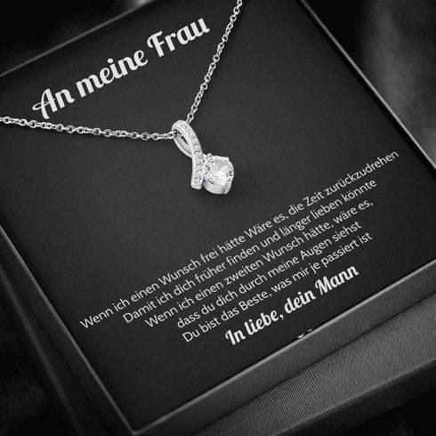 Divesart™ Halskette für Ehefrau "Helligkeit"