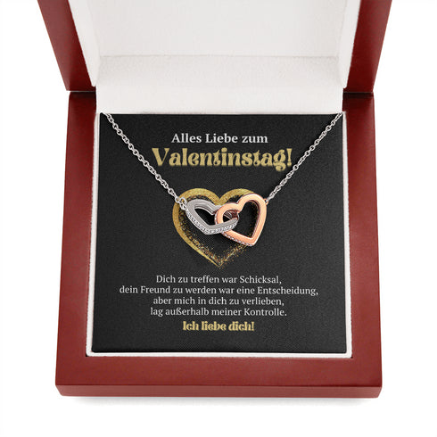 Halskette für einen geliebten Menschen - "Ich danke Ihnen für Ihre Liebe"