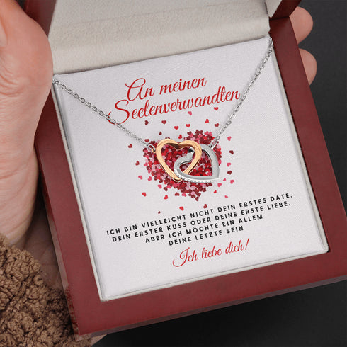 Halskette für einen geliebten Menschen - "Wir sind für immer zusammen"