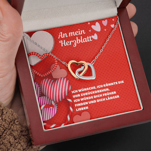 Halskette für einen geliebten Menschen - "Die Bande unserer Liebe"