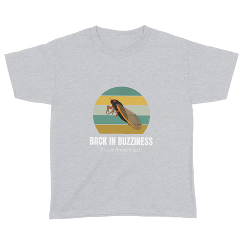 Divesart - Back in Buzzziness Cicadas Brood X 2021 - Standard Youth T-paita