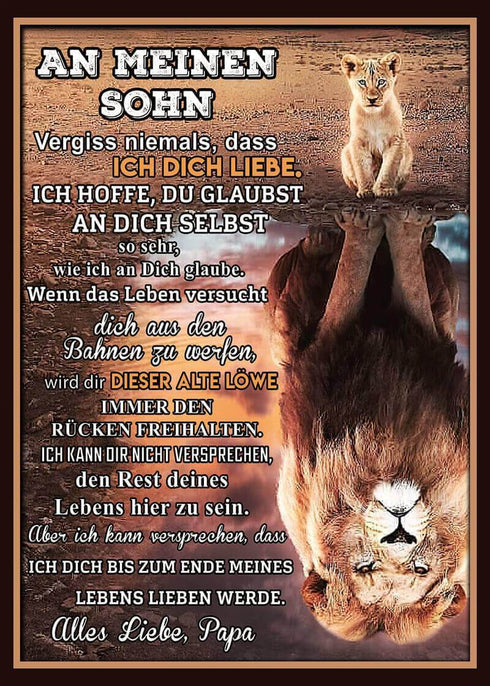 Divesart - Decke vom Vater an den Sohn - "Ich bin in dir"