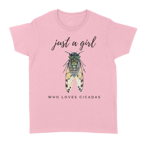 Divesart - Just a girl who love cicadas - Standard Women's T-shirt