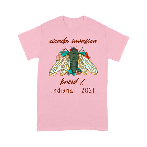 Divesart - Cicada Invasion brood X Indiana 2021 - Standard T-paita