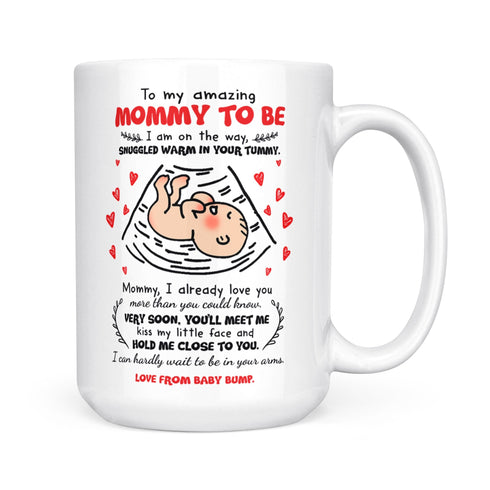 Gift For Mom To Be I Am On The Way Mug