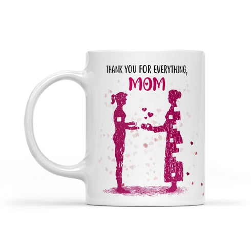 Mom I Know Its Not Easy Mug Gift For Mom From Daughter